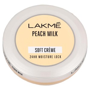 Lakme Peach Milk Soft Crème 24HR Moisture Lock 50g